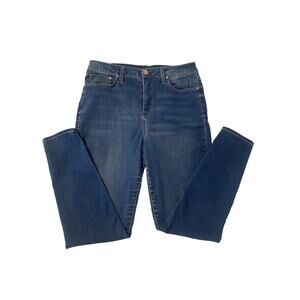 7 For All Mankind High Rise Denim Women's Skinny Jeans Size 12. Gently Used